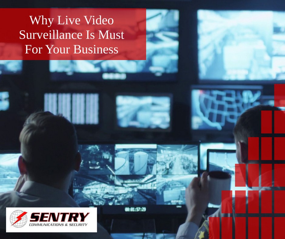 Why Live Video Surveillance A Is Must For Your Business | Sentry ...